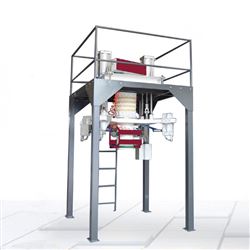 qy煙臺半自動定量稱重電子噸袋包裝機